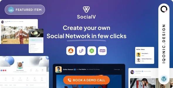 SocialV – Social Network & Community BuddyPress Theme