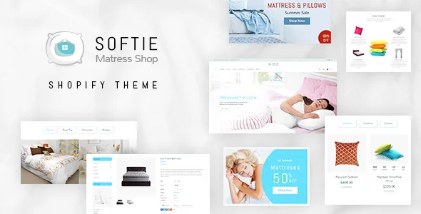 Softie | Shopify Theme for Beds, Pillows Mattress & Interior Shop