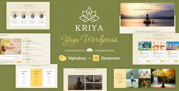 Themeforest | Kriya – Yoga Theme