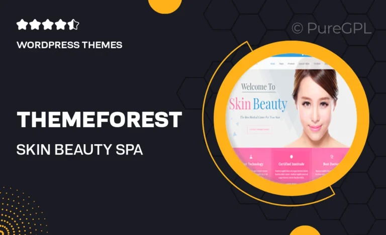 themeforest skin beauty spa wordpress