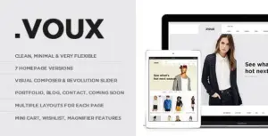 Themeforest | Voux Fashion Shopping Theme