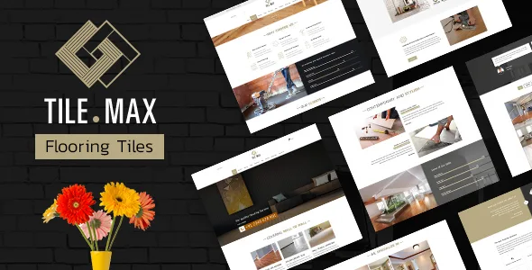 tilemax tiling flooring wordpress theme 1