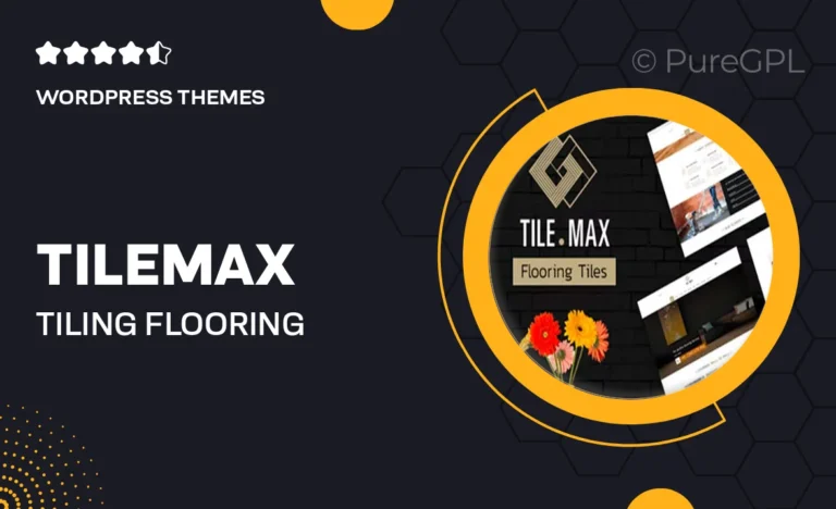 tilemax tiling flooring wordpress theme