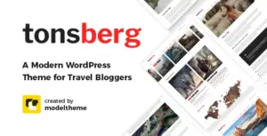 Tonsberg – A Modern WordPress Theme for Travel Bloggers