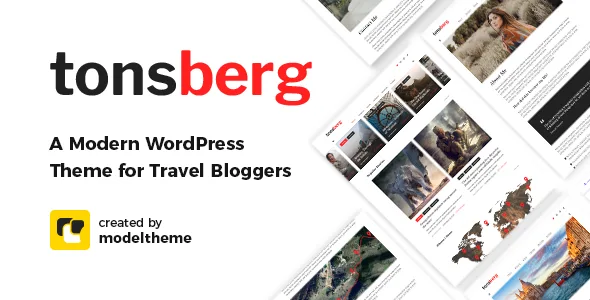 tonsberg a modern wordpress theme for travel bloggers 1