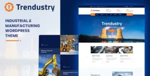Trendustry – Industrial & Manufacturing WordPress Theme