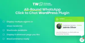 WhatsApp Chat Rotator for WordPress and WooCommerce