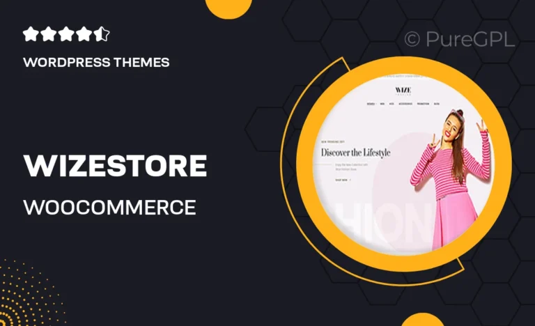 wizestore woocommerce multipurpose responsive wordpress theme