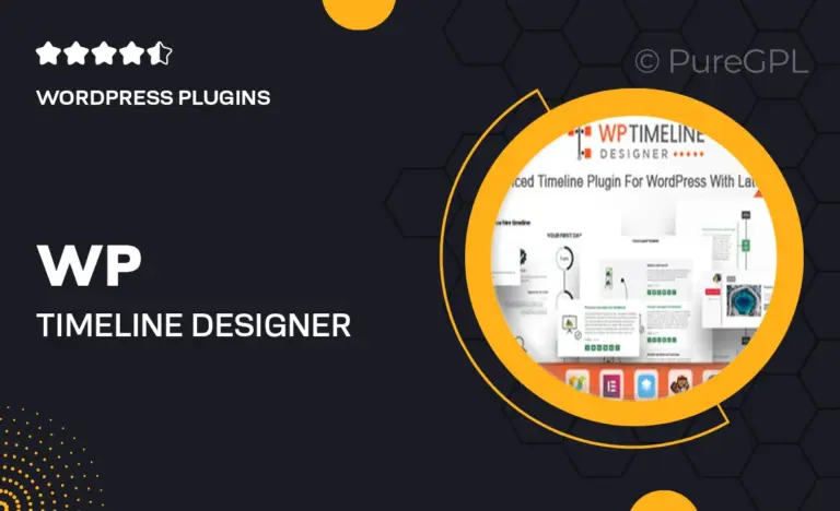 wp timeline designer pro wordpress timeline plugin