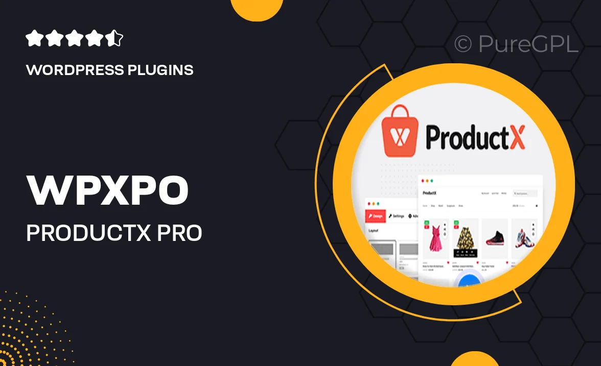 WPXPO | ProductX Pro – Gutenberg WooCommerce Blocks