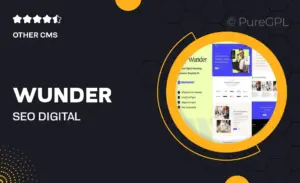 Wunder – SEO & Digital Marketing Elementor Template Kit