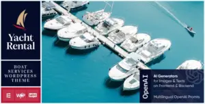 Yacht Rental – Boat Services WordPress Theme