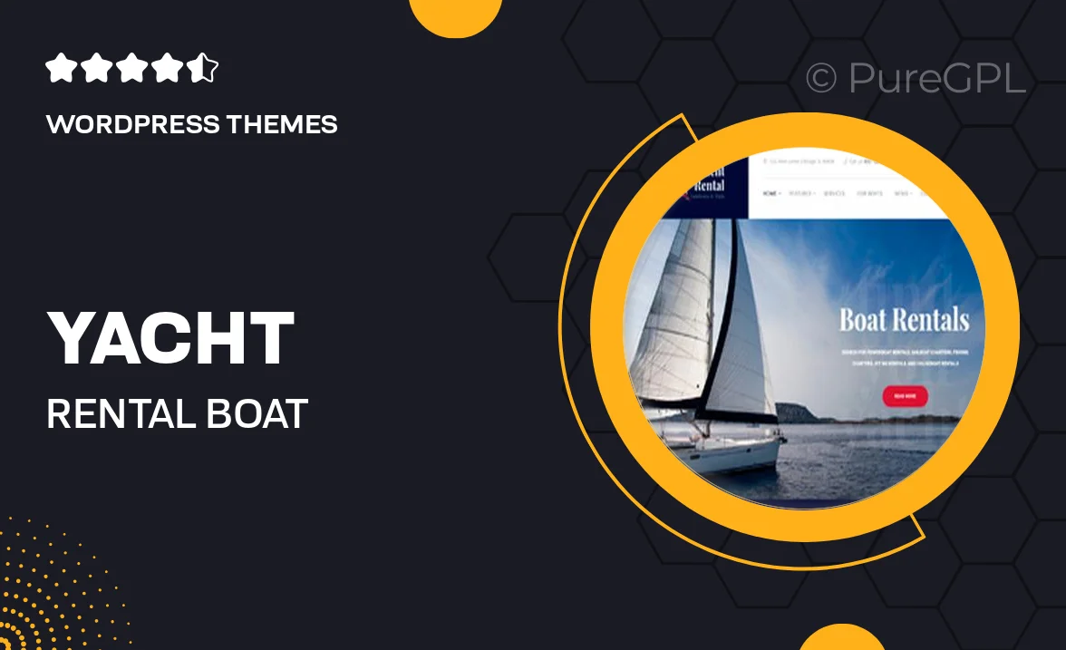 Yacht Rental – Boat Services WordPress Theme