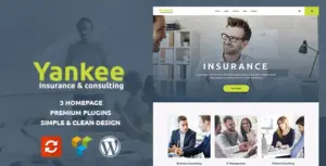 Yankee – Insurance & Consulting WordPress Theme