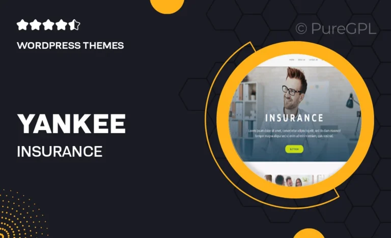yankee insurance consulting wordpress theme