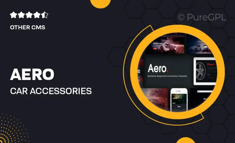 aero car accessories responsive magento theme
