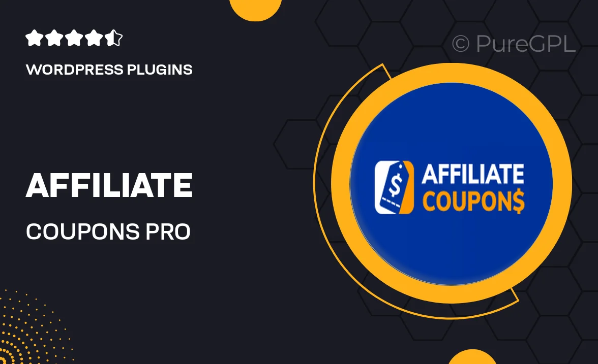 Affiliate Coupons Pro