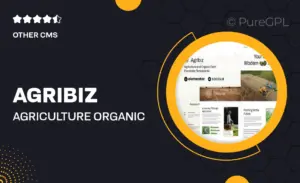 Agribiz – Agriculture & Organic Farm Elementor Template Kit