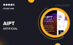 AiPT – Artificial Intelligence Company Elementor Template Kit