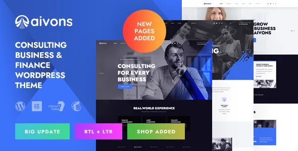 aivons business consulting wordpress theme 1