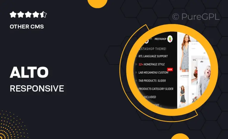 alto responsive prestashop theme