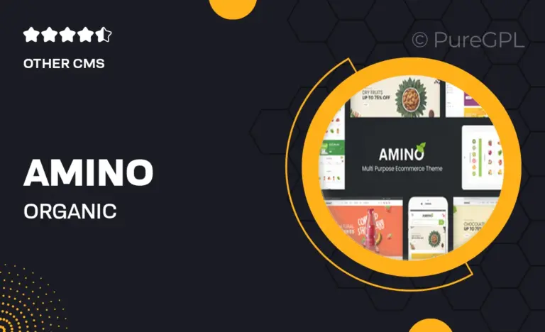 amino organic multipurpose prestashop theme