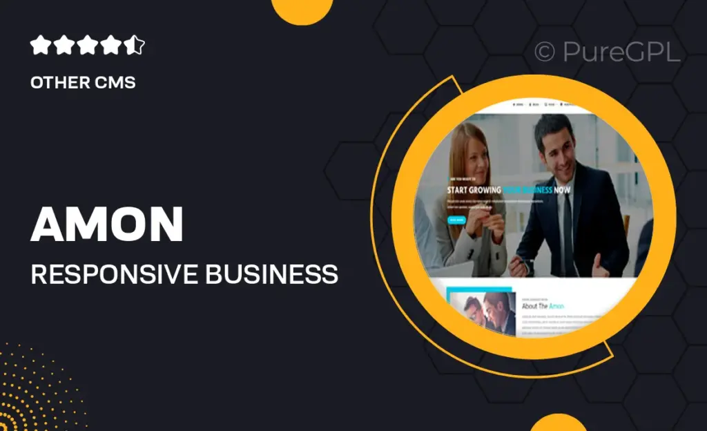 Amon – Responsive Business Drupal 9 Theme 5 Amon – Responsive Business Drupal 9 Theme
