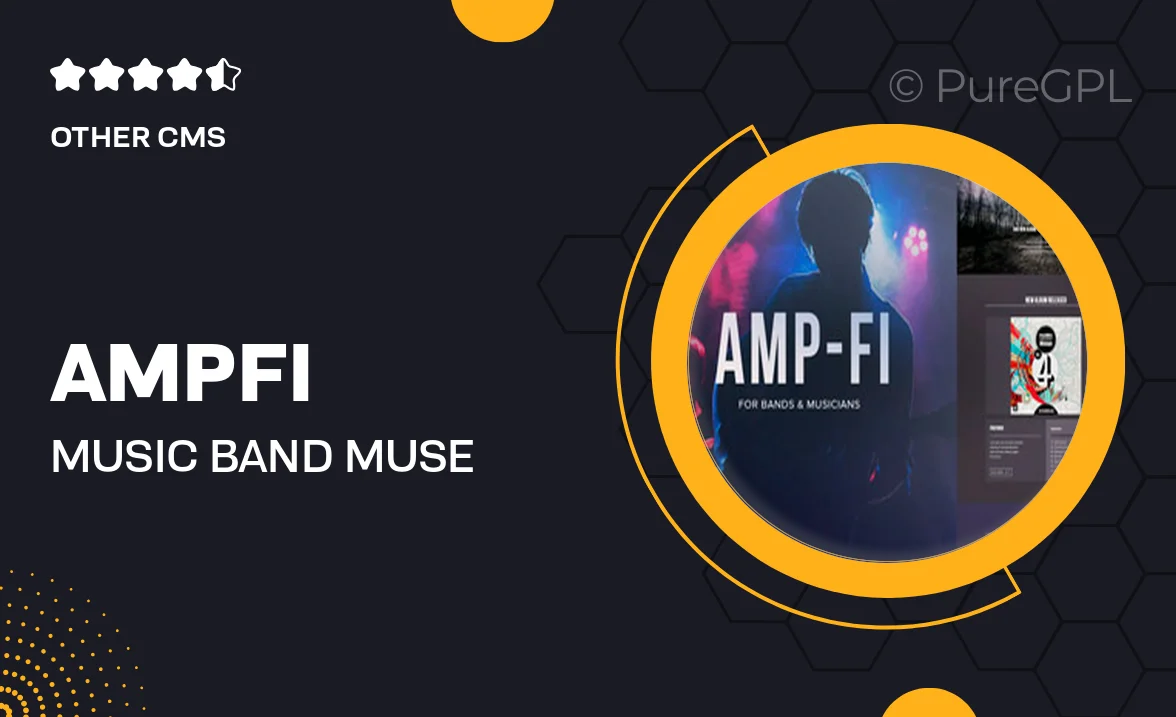 Amp-fi / Music Band Muse Template for Musicians