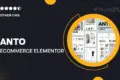 Anto – E-Commerce Elementor Pro Template Kit