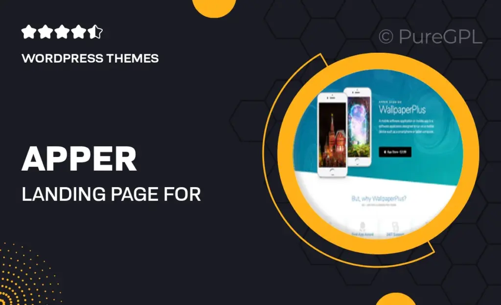Apper – Landing Page For Mobile Apps 58 Apper – Landing Page For Mobile Apps