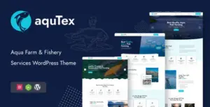 Aqutex – Aqua Farm & Fishery Services WordPress Theme + RTL