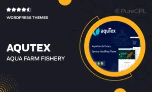 Aqutex – Aqua Farm & Fishery Services WordPress Theme + RTL