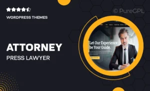Attorney Press – Lawyer WordPress Theme