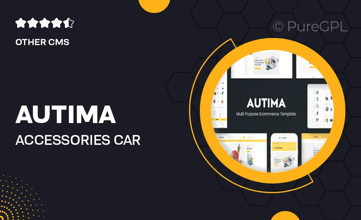 Autima – Accessories Car OpenCart Theme