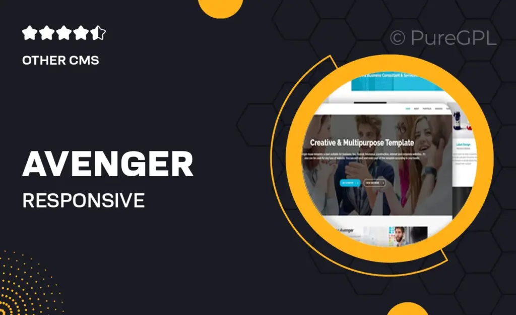 Avenger – Responsive Corporate & Multipurpose Muse Template 3 Avenger – Responsive Corporate & Multipurpose Muse Template