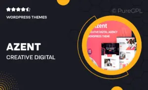 Azent – Creative Digital Agency WordPress Theme