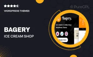 Bagery – Ice Cream Shop WordPress Theme