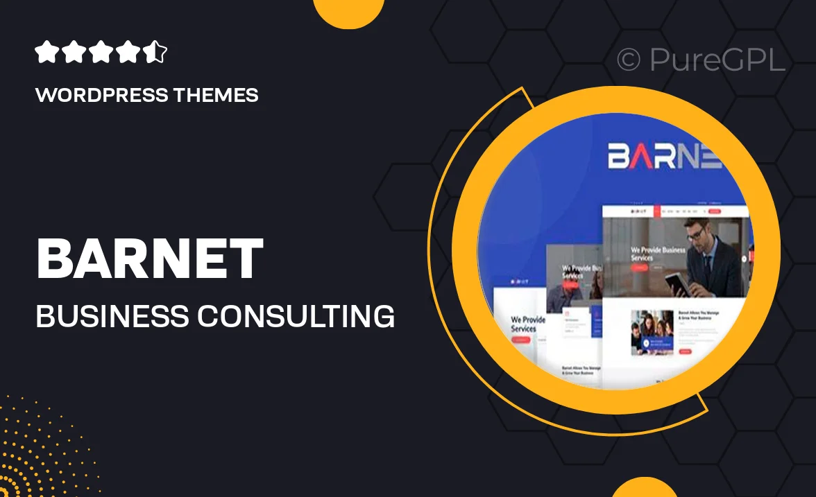 Barnet – Business Consulting WordPress Theme