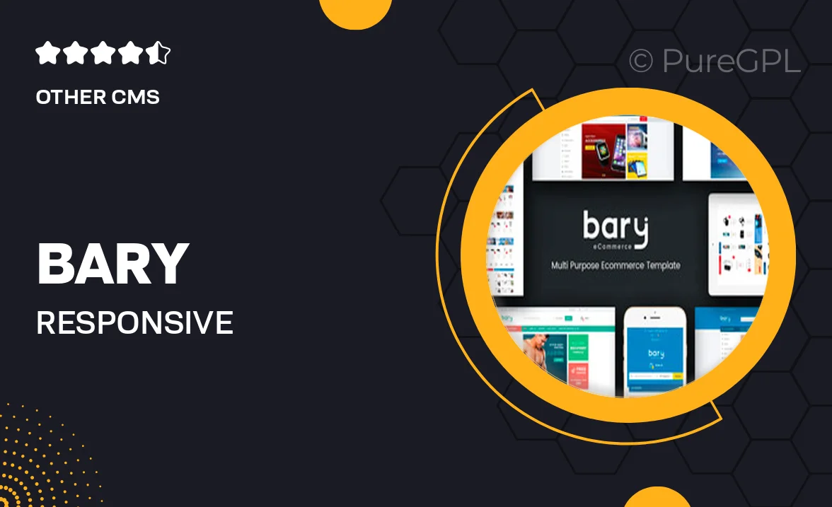 Bary – Responsive Prestashop Theme