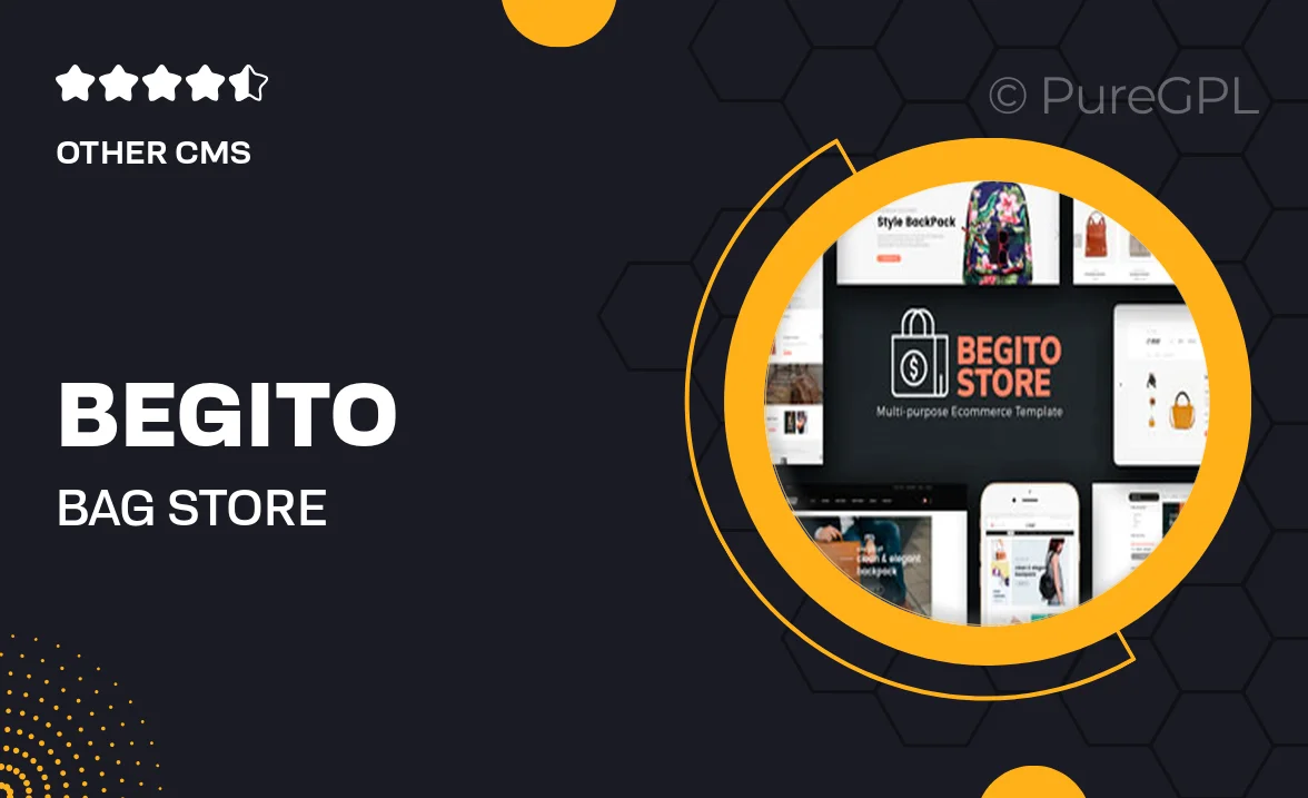 Begito – Bag Store Responsive Prestashop 1.7 Theme