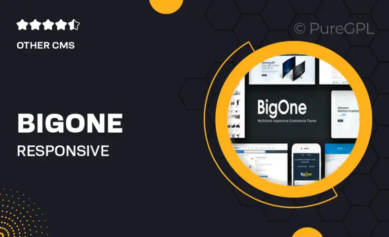 bigone responsive prestashop theme