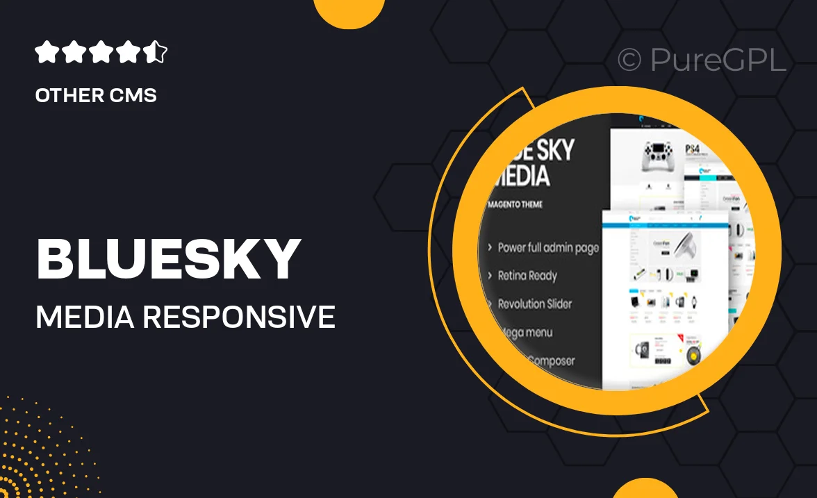 Bluesky – Media Responsive Magento 2 Theme