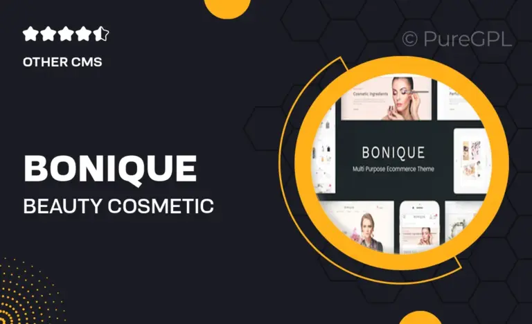 bonique beauty cosmetic prestashop theme
