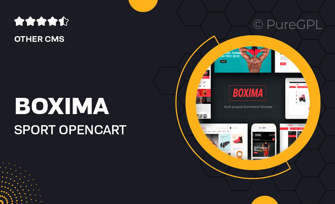 Boxima – Sport OpenCart Theme