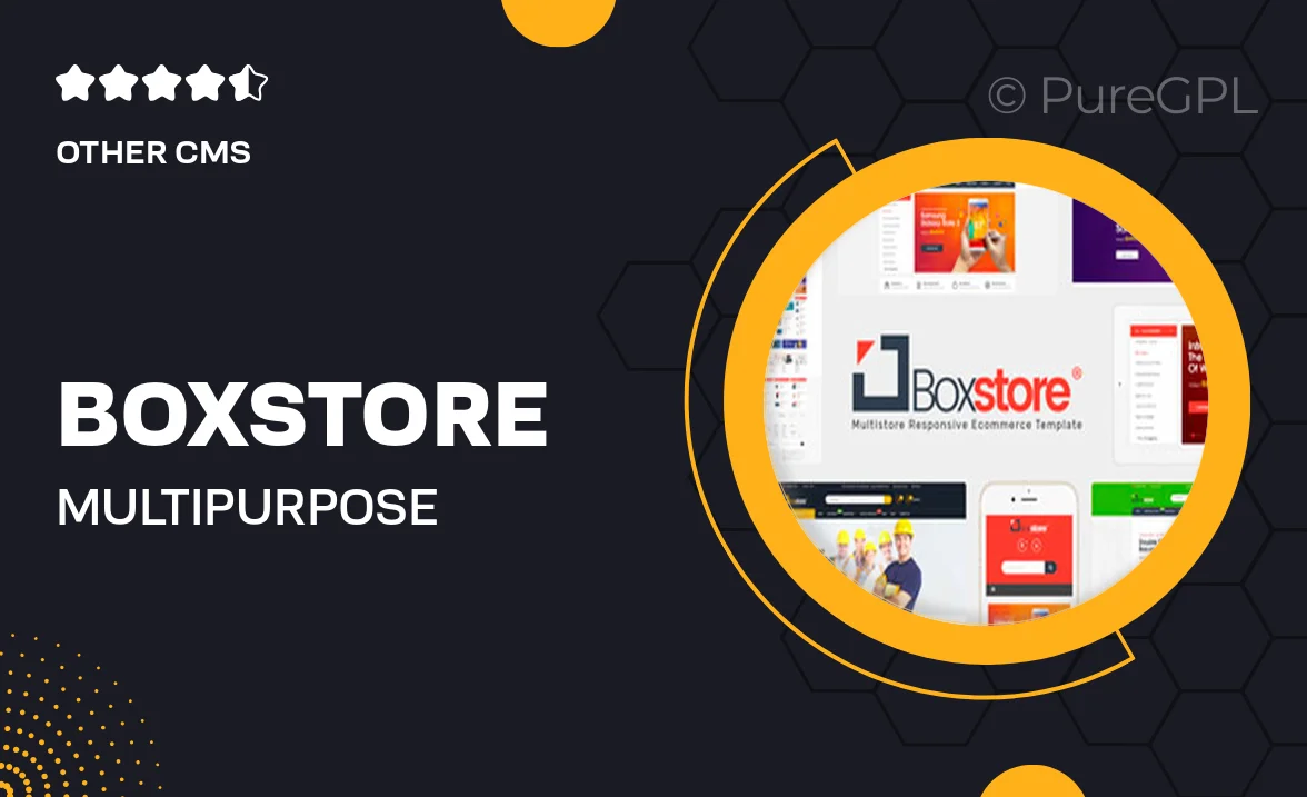 BoxStore – Multipurpose OpenCart Theme