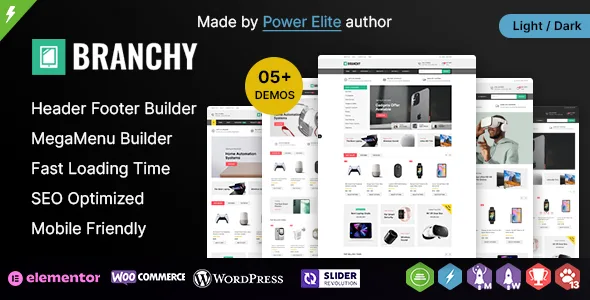 branchy wp elementor multi purpose woocommerce responsive theme 1