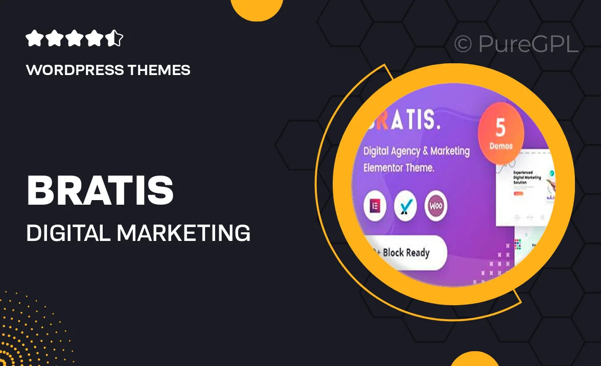 Bratis – Digital Marketing WordPress Theme + RTL