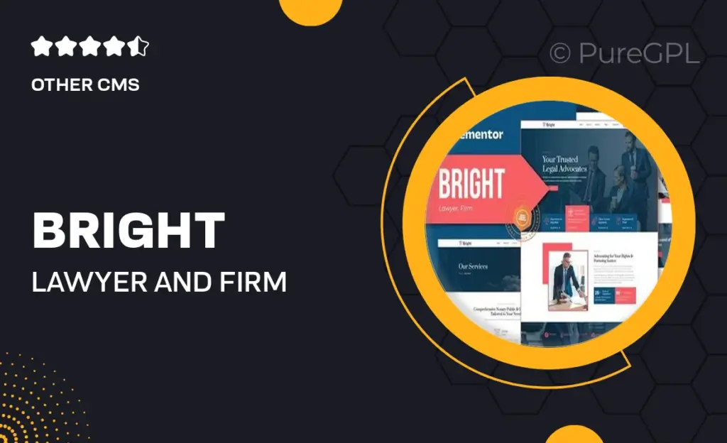 Bright – Lawyer and Firm Elementor Template Kit 15 Bright – Lawyer and Firm Elementor Template Kit