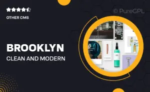 Brooklyn – Clean And Modern Muse Onepager Multipager Design