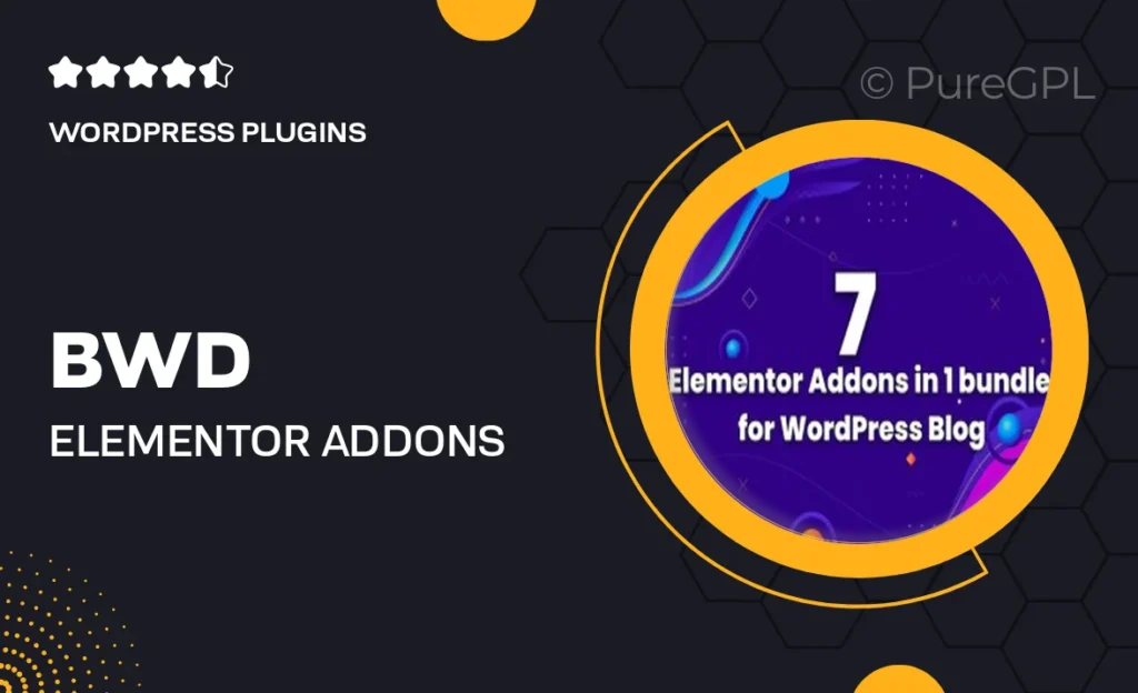 BWD Elementor Addons Bundle For Blogger 38 BWD Elementor Addons Bundle For Blogger